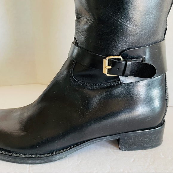 Luca Grossi Fatte a Mano, Knee Height Black Boots, Size 36.5 EU/6 US - Picture 7 of 11